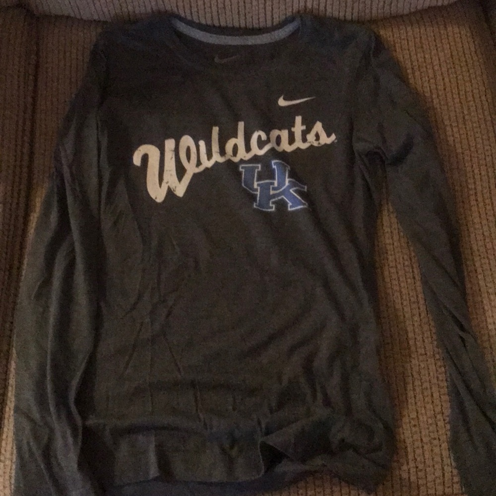Grey Nike Long Sleeve - University of Kentucky - M